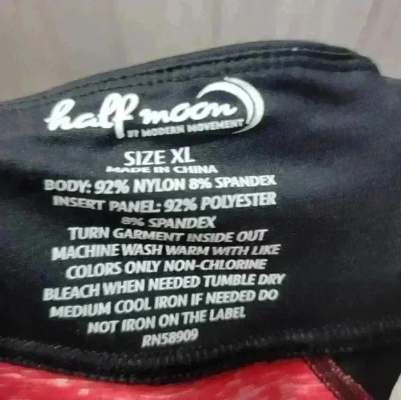 Half Moon by Modern Movement workout leggings size XL. - Picture 3 of 3